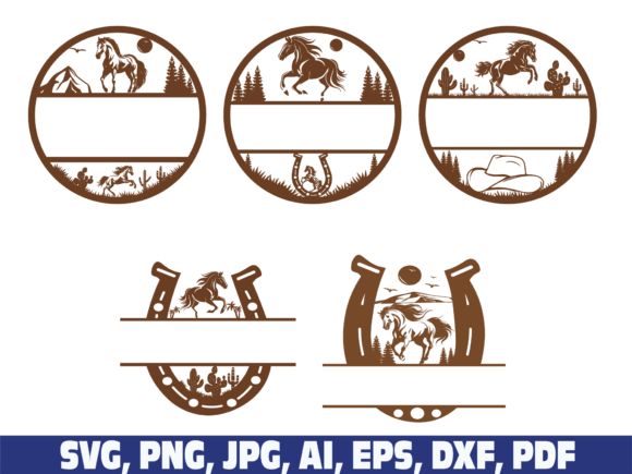 Download Cowboy Name Sign, DXF Files, SVG Files - Dxf Collection