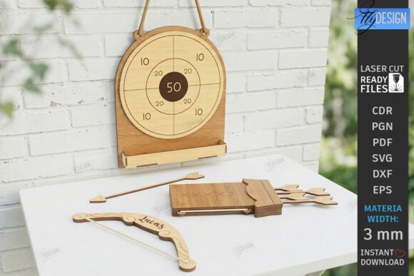 Download Wooden Toy Slingshot Target Laser Cut - Wood Collection