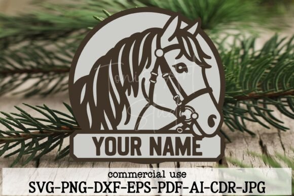 Download Horse Head SVG PNG DXF Laser Cut Files - Dxf Collection