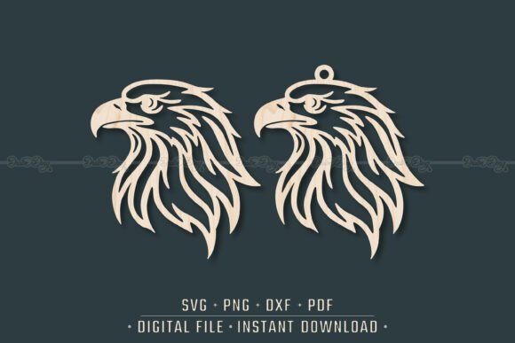 Download Eagle Head SVG, DXF, Laser Cut Files - Dxf Collection