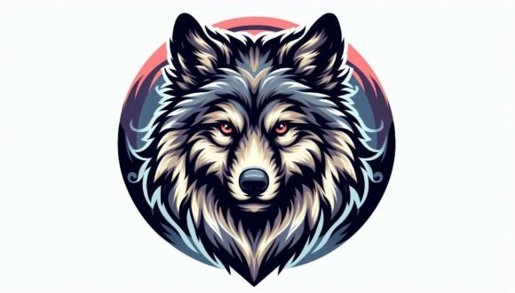 Download Fierce Woodland Wolf - Wood Collection