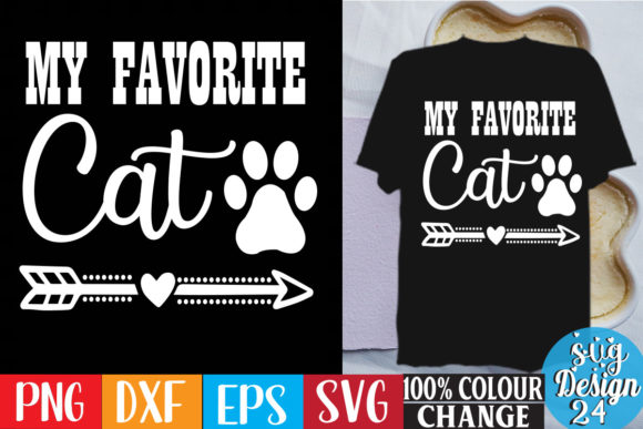 Download My Favorite Cat Free Cat Free Svg Design - Premium Resources