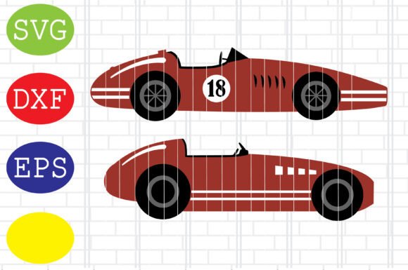 Download Vintage Car Svg, Retro Race Car Svg Eps - Race car svg Collection