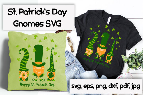 Download St. Patricks Gnomes Svg Cutting Files. - Svg cutting files Collection