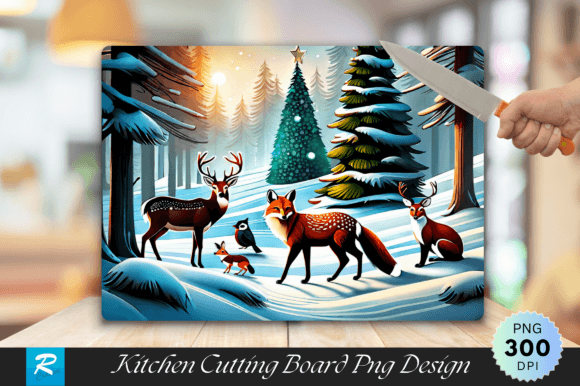 Download Winter Woodland Animals Christmas - Wood Collection