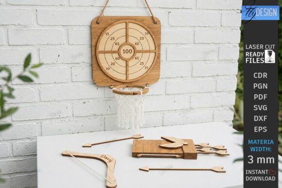 Download Wooden Toy Slingshot Target Laser Cut - Wood Collection